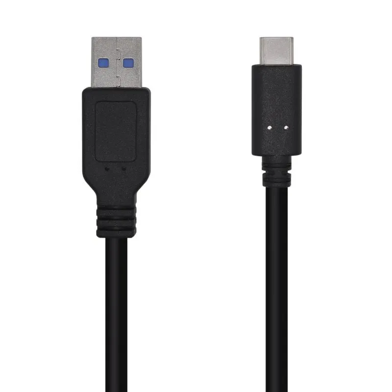 Cavo Aisens USB 3.1 a USB-C maschio/maschio 0,5 m Nero - immagine 1