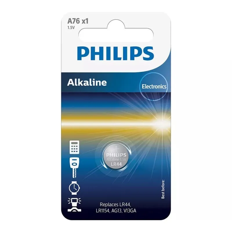 Philips Minicells A76/01B batteria per uso domestico Batteria monouso Alcalino - immagine 1