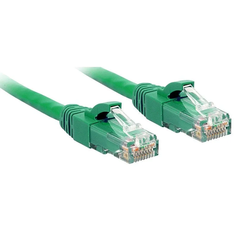 Lindy 48047 cavo di rete Verde 1 m Cat6 U/UTP (UTP) - immagine 1