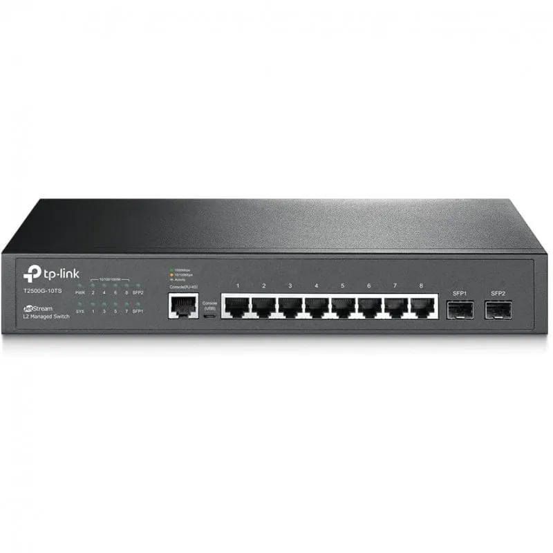 Switch TP-Link TL-SG3210 8 porte Gigabit + 2 SFP - immagine 1