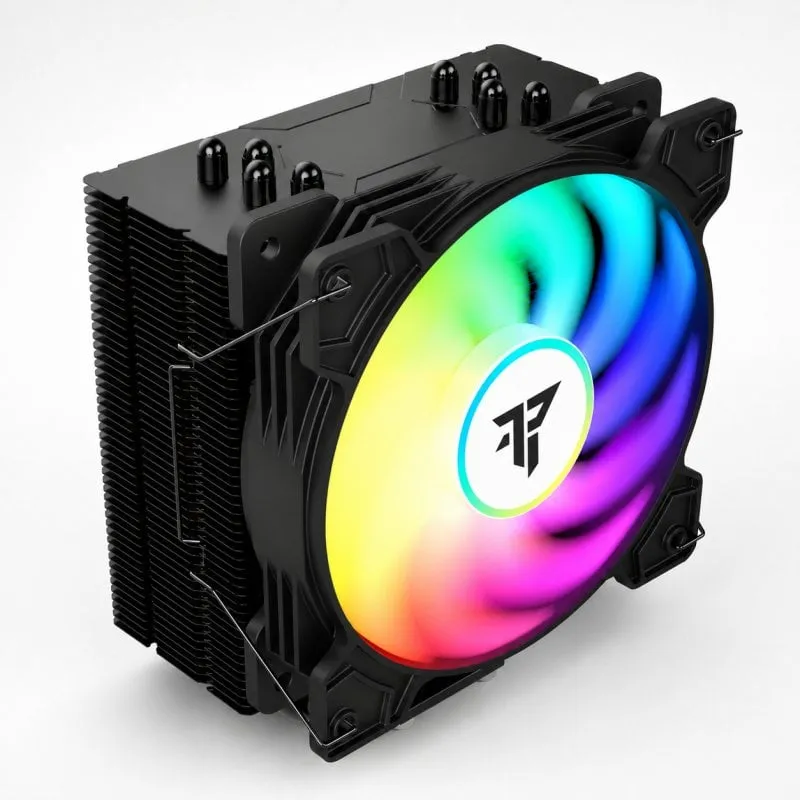 Ventola CPU Tempest Cooler 4 tubi da 120 mm RGB nera - immagine 1