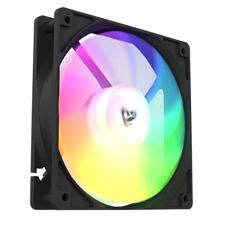 Ventola supplementare Tempest Fan 120mm ARGB PWM nera - immagine 1