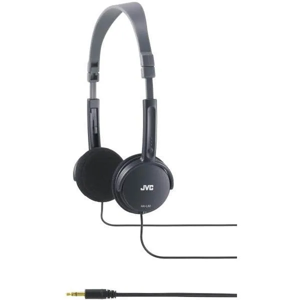 Jack per cuffie JVC HA-L50 da 3,5 mm nero - immagine 1
