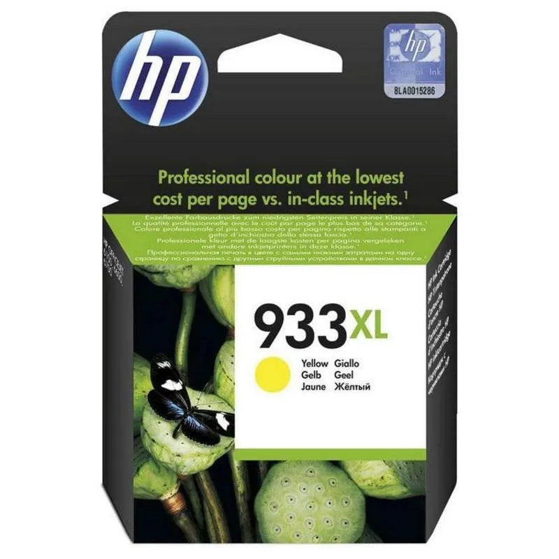 Cartuccia Inchiostro Alta Capacità HP 933XL Giallo Originale - immagine 1