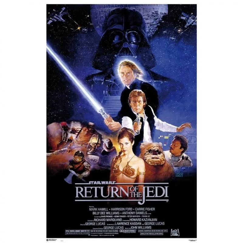 Erik Maxi poster Star Wars Il ritorno dello Jedi 91,5x61 cm - immagine 1