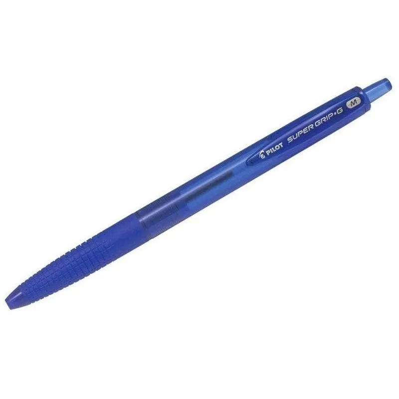 Pilot Super Grip G Confezione da 12 penne a inchiostro a olio retrattili blu - immagine 1
