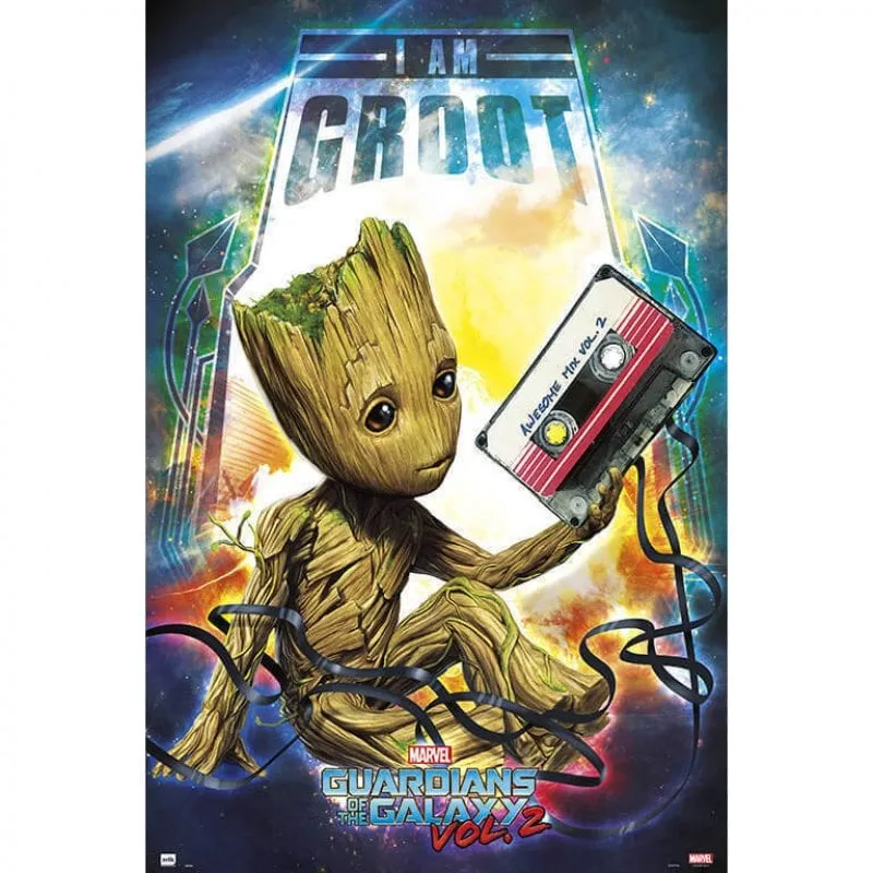 Erik Maxi Poster Guardiani della Galassia Vol.2 Groot 91,5x61 cm - immagine 1