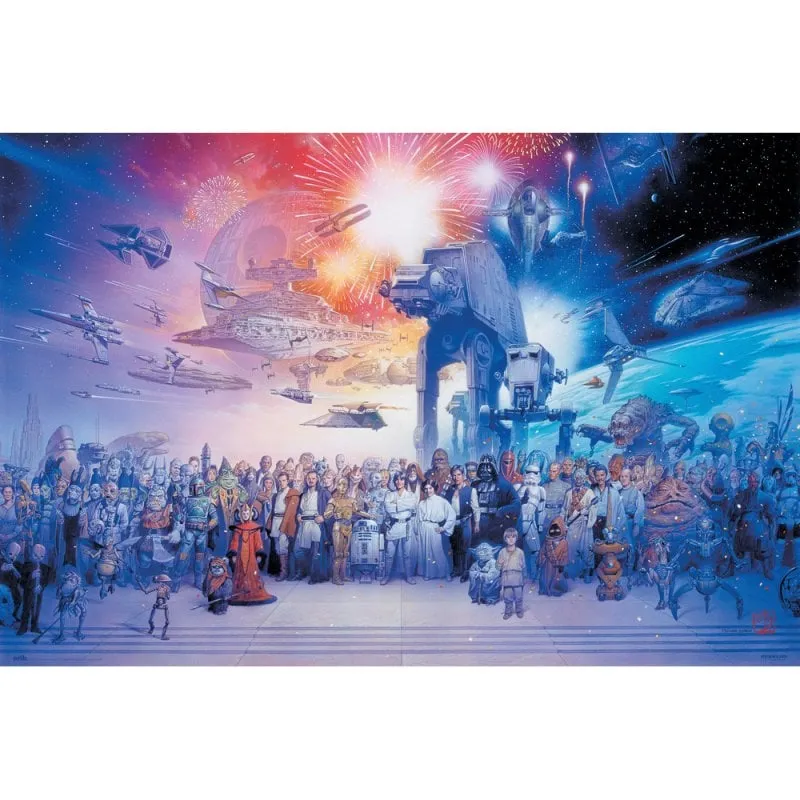 Erik Maxi Poster Personaggi Star Wars Legacy 91,5x61 cm - immagine 1