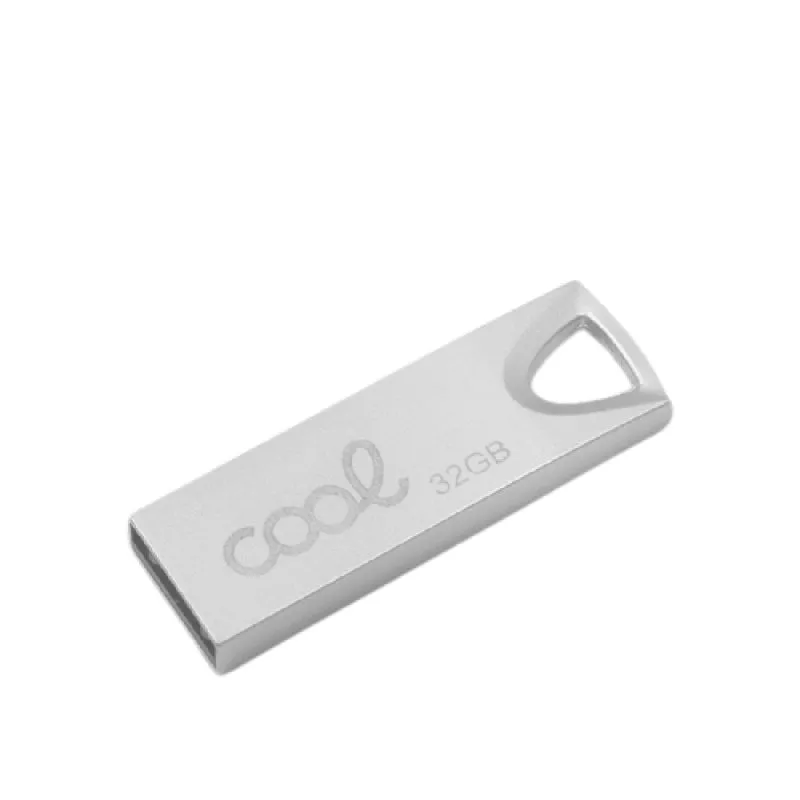 Fantastica USB 2.0 da 32 GB in metallo argento - immagine 1