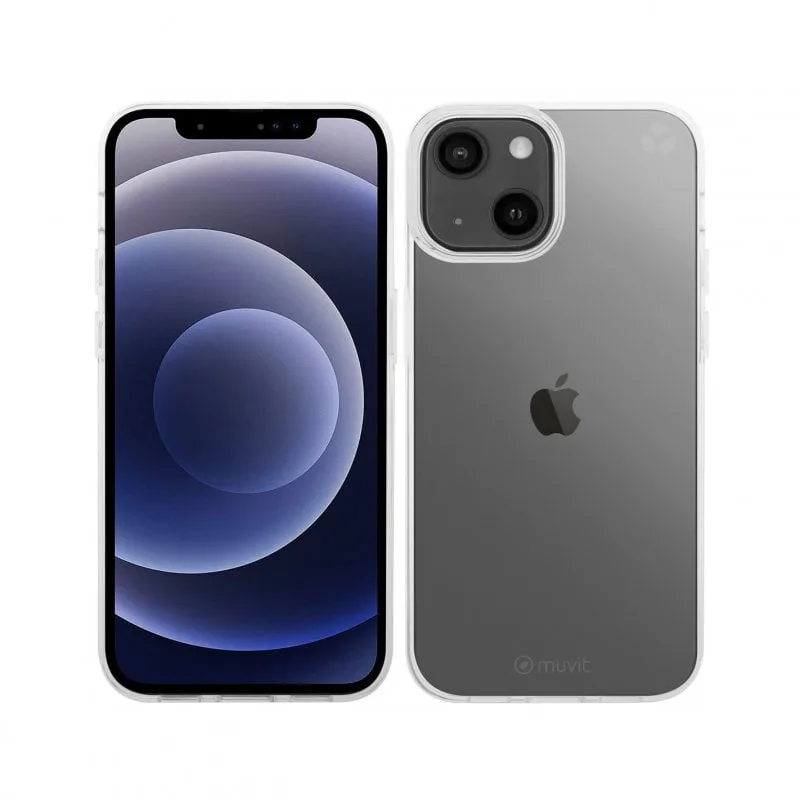 Custodia Muvit for Change Recycletek Trasparente per iPhone 13 - immagine 1