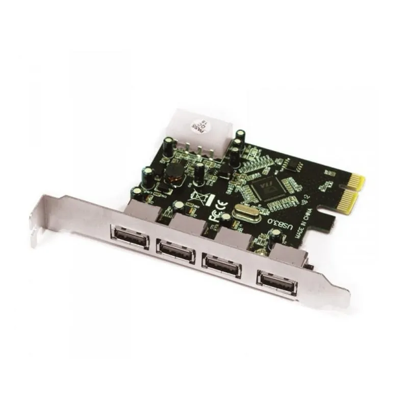 Scheda PCI-Express 4 porte USB3.0 - immagine 1