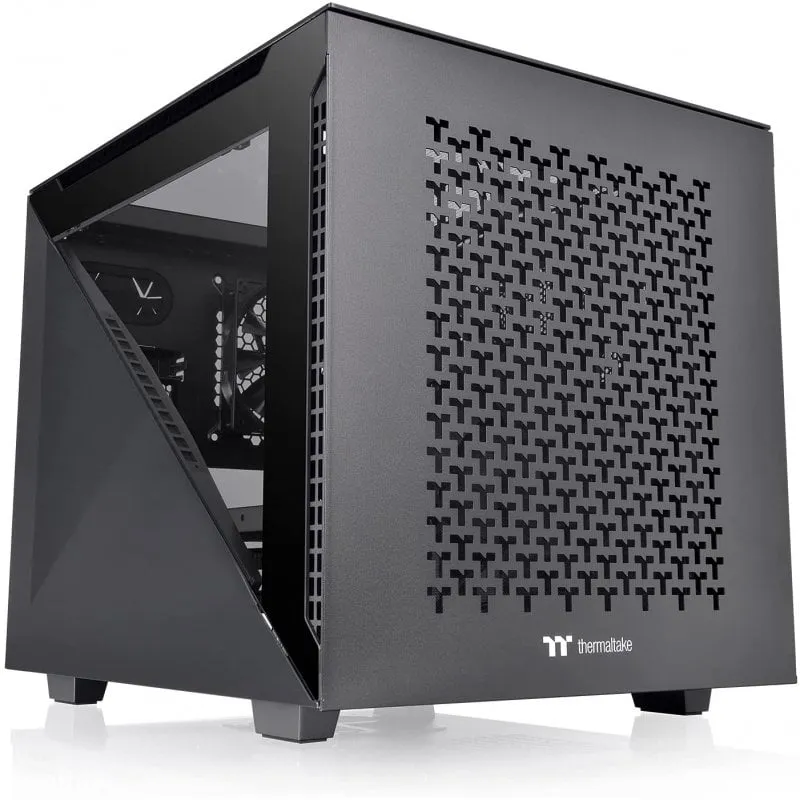 Thermaltake Divider 200 TG Air Micro Chassis Vetro temperato USB 3.0 - immagine 1