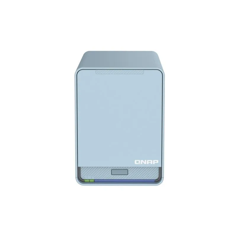 QNAP QMiroPlus-201W NAS Desktop Collegamento ethernet LAN Blu J4125 - immagine 1