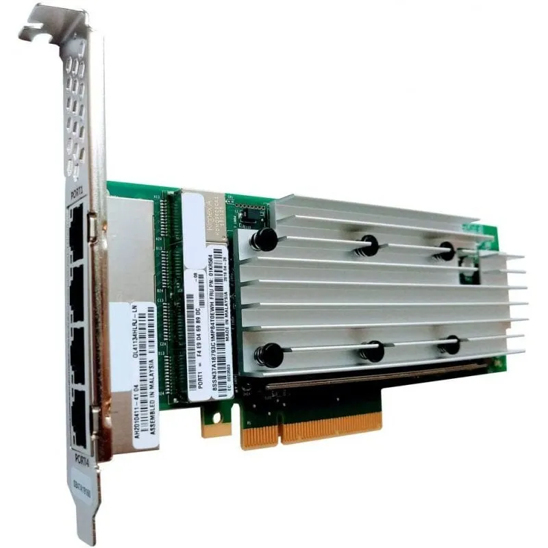 Scheda di rete Lenovo ThinkSystem QL41134 PCIe 3.0 Gigabit Ethernet 4 porte - immagine 1