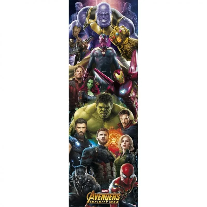 Poster per porta Erik Marvel Avengers Infinity War 158x53 cm - immagine 1