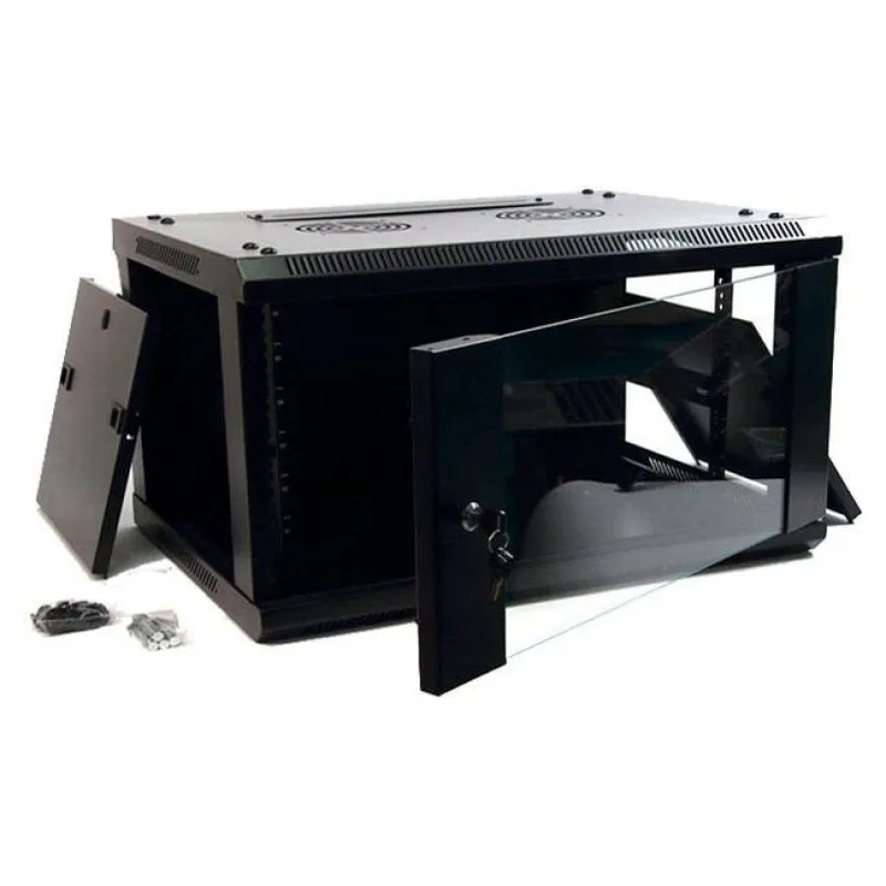 Armadio Rack da Parete Powergreen 19" 4U 600x450 mm - immagine 1