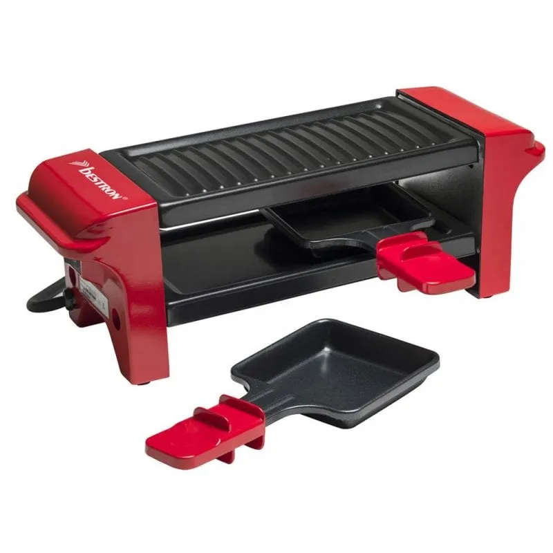 Bestron AGR102 Ferro da stiro per raclette 350 W Nero/Rosso - immagine 1