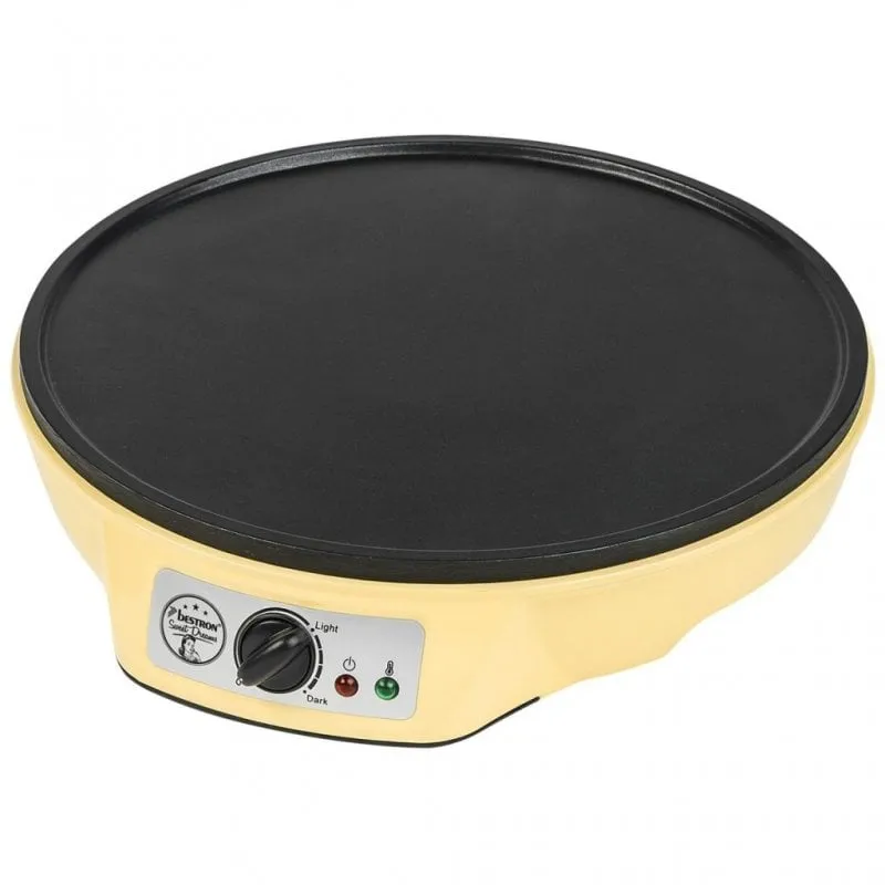 Bestron ASW602 Crepiera 1000W Vaniglia - immagine 1