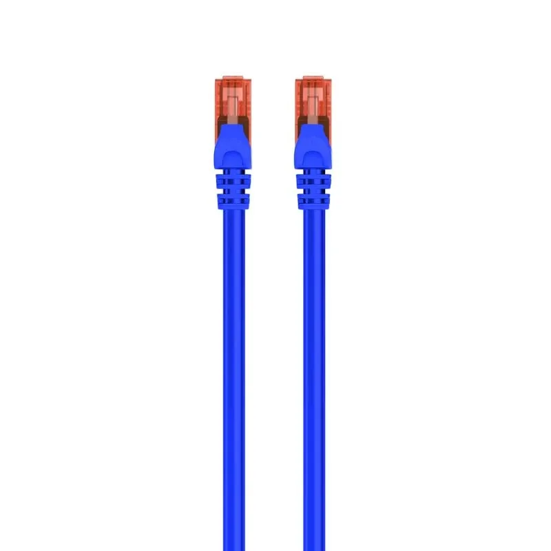 Cavo di rete Ewent U/UTP RJ45 Cat. 6 0,5 m Blu - immagine 1
