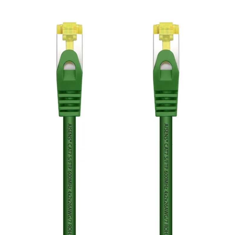 Cavo di rete Aisens S/FTP RJ45 Cat.7 25 cm Verde - immagine 1