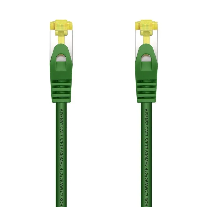 Cavo di rete Aisens S/FTP RJ45 Cat.7 2m Verde - immagine 1