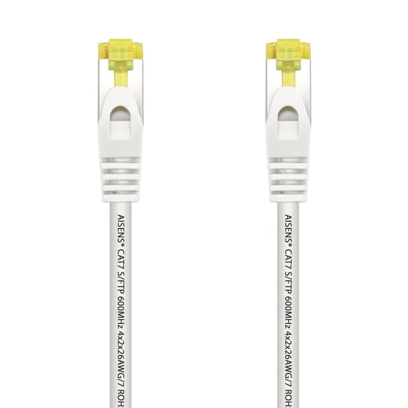 Cavo di rete Aisens S/FTP RJ45 Cat.7 50 cm Bianco - immagine 1