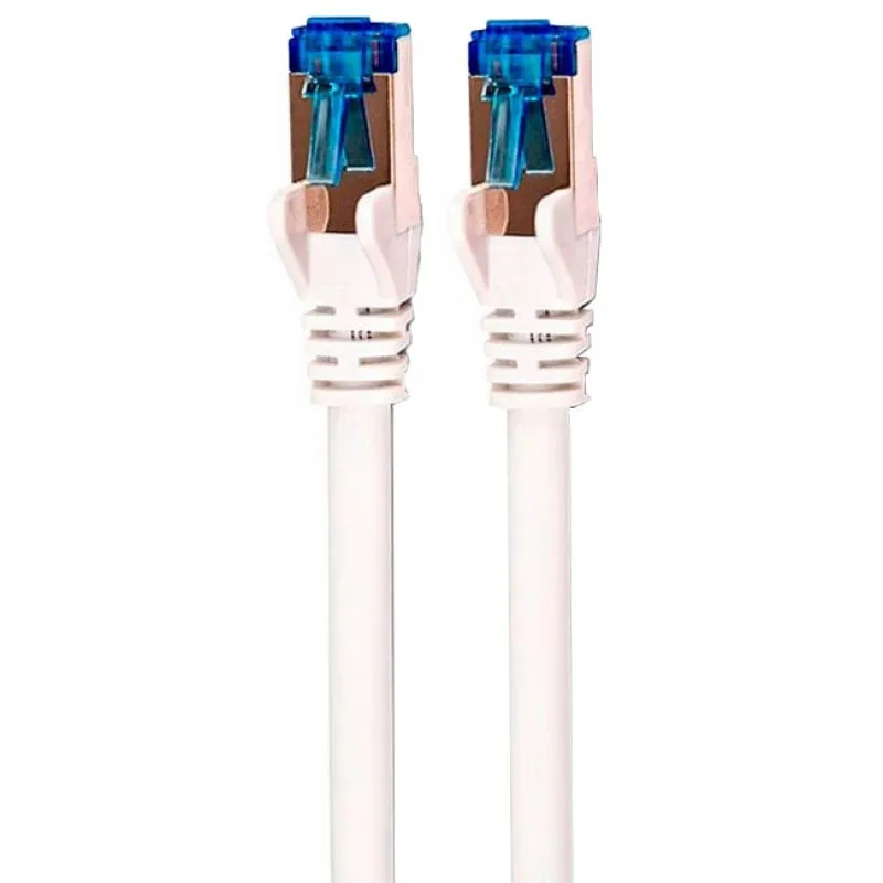 Cavo di rete DCU Tecnologic S/STP RJ45 CAT.6A 5m Bianco/Blu - immagine 1