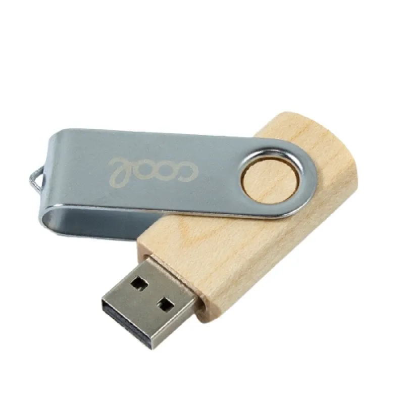 Fantastica USB 2.0 da 64 GB in legno - immagine 1