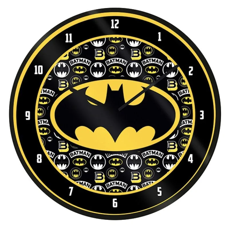 Orologio da parete piramidale con logo Batman - immagine 1