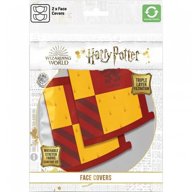 Pacchetto Piramide 2 Maschere Premium Harry Potter Grifondoro - immagine 1