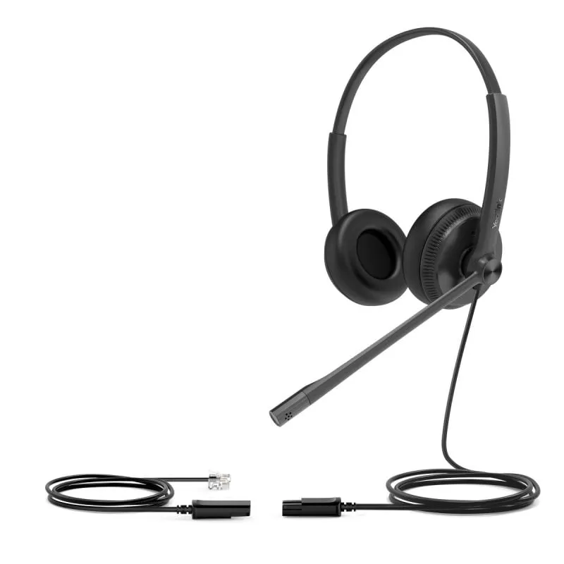 Cuffie doppie Yealink YHS34 per telefono IP - immagine 1