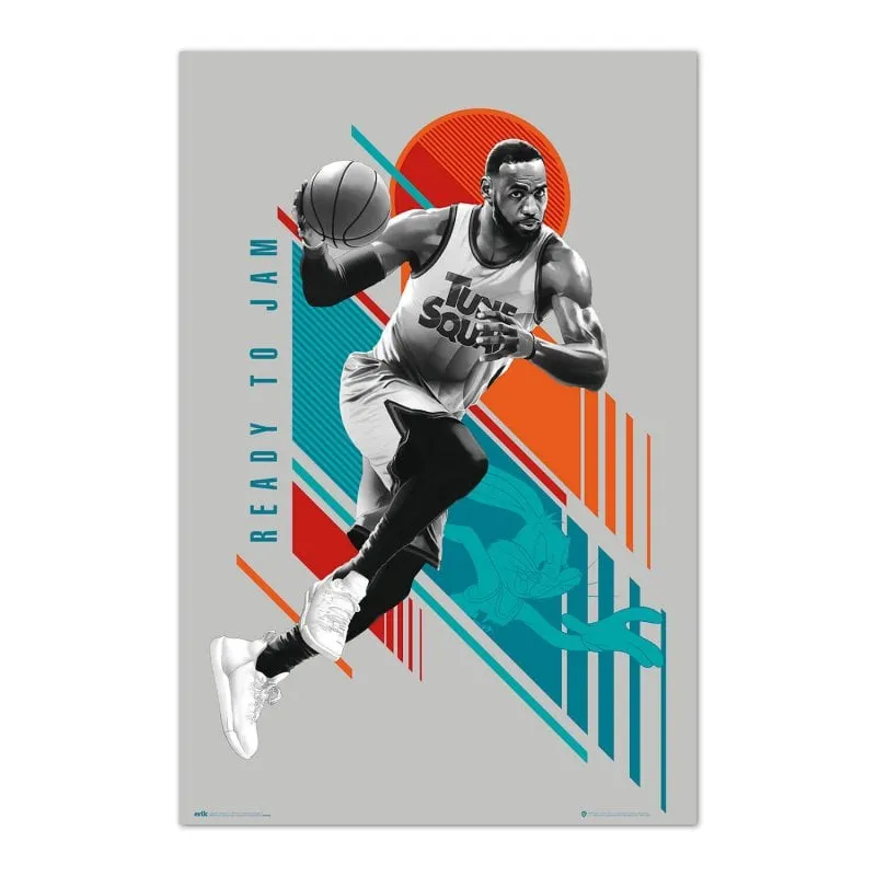 Maxi poster Erik Space Jam 2 Ready To Jam 91,5x61 cm - immagine 1