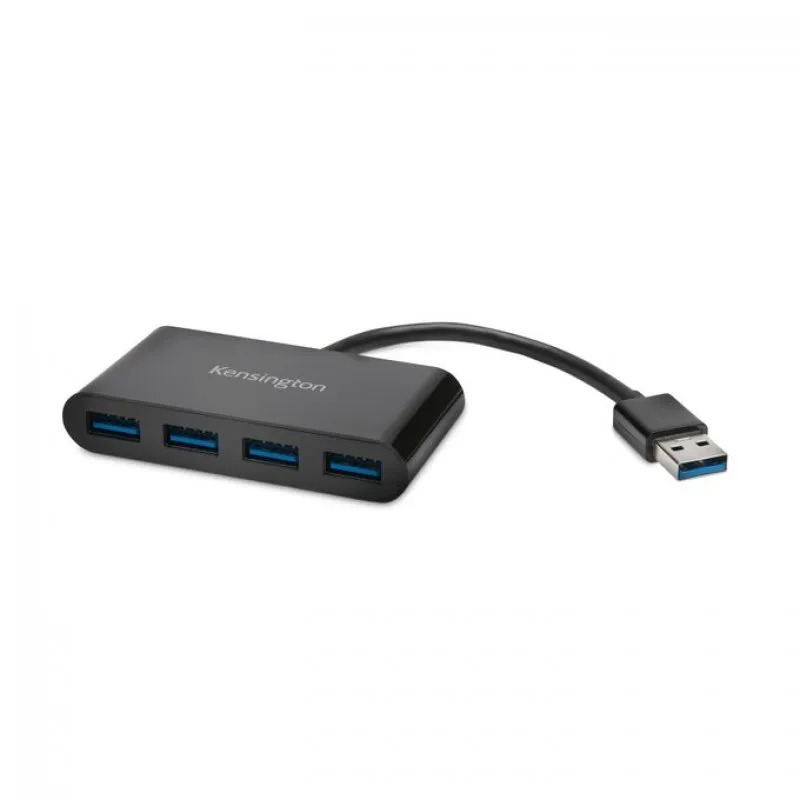 Kensington Hub a 4 porte USB 3.0 UH4000 - Nero - immagine 1