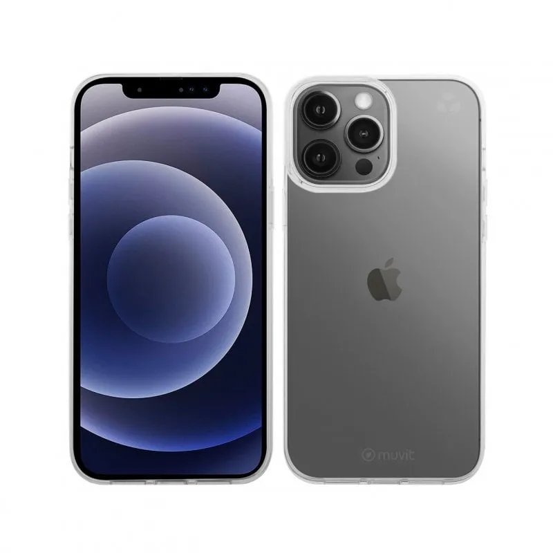 Custodia Muvit for Change Recycletek trasparente per iPhone 13 Pro - immagine 1