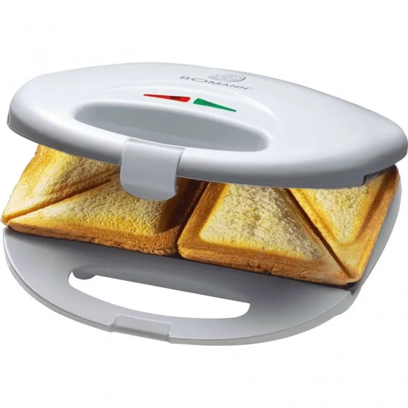 Macchina per sandwich Bomann ST 5016 CB 750W Bianca - immagine 1