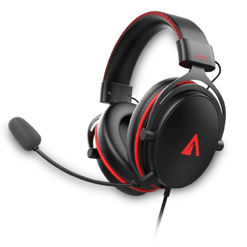Cuffie da gioco Abysm Gaming AG700 Pro 7.1 Nero/Rosso - immagine 1