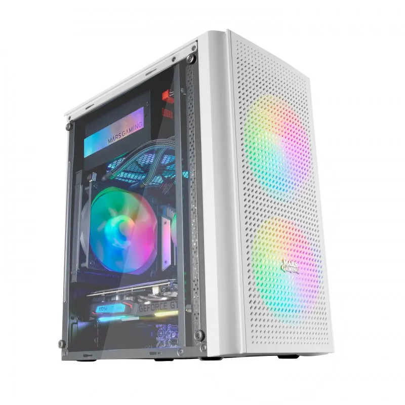 Mars Gaming MC300 FRGB USB 3.0 Bianco - immagine 1
