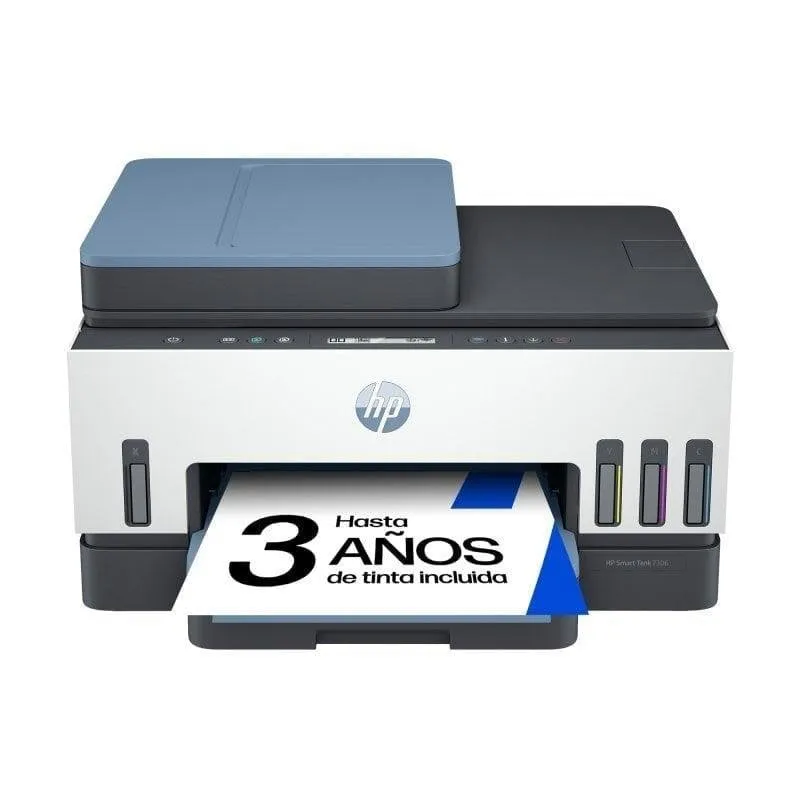 Multifunzione HP Smart Tank 7306 Inkjet Colore WiFi Doppia Faccia Senza Cartucce - immagine 1