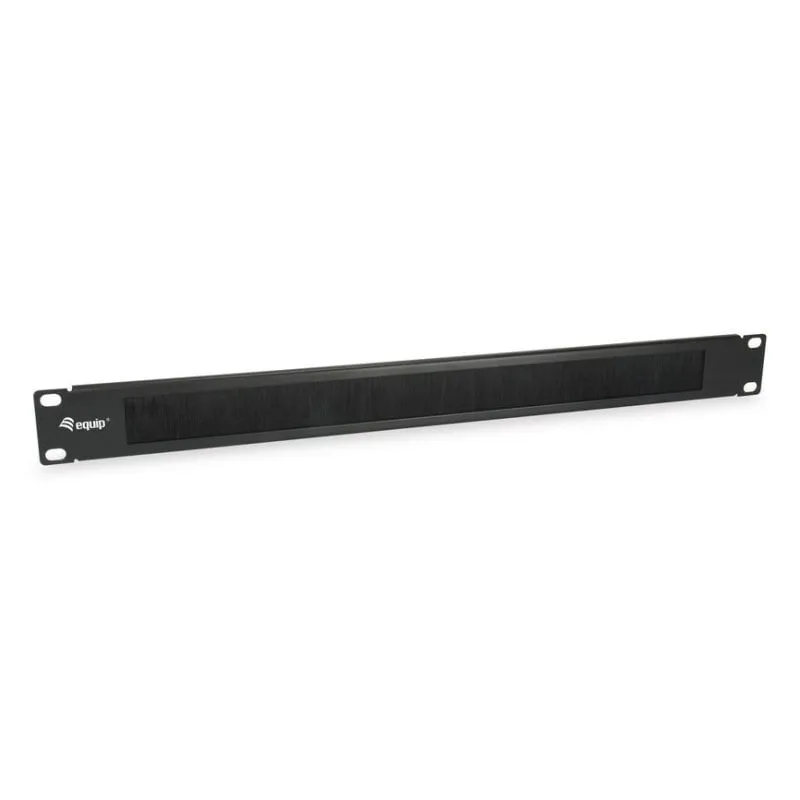 Dotare il pressacavo da pannello con spazzola 19" 1U - immagine 1