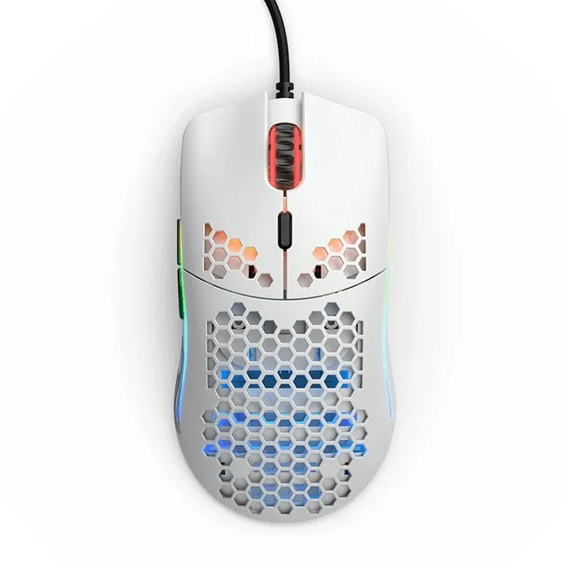 Glorious PC Gaming Race Modello O- RGB Mouse da gioco 12000 DPI Bianco opaco - immagine 1