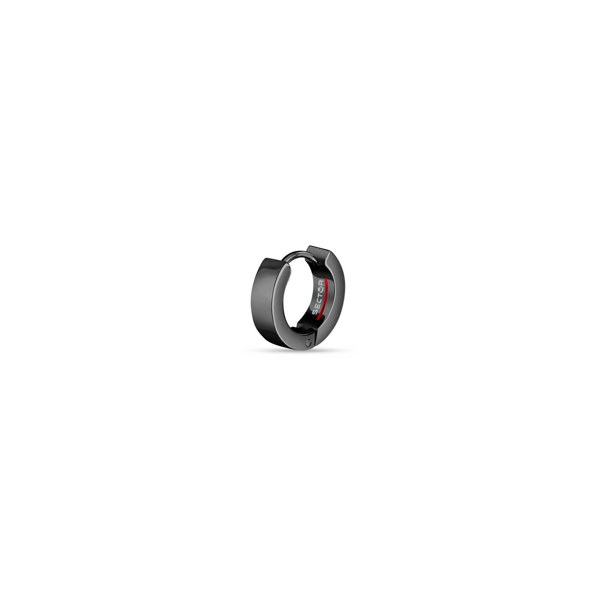 Sector No Limits Mono Orecchino Uomo in Acciaio, Smalto, IP Nero, Collezione Row - SACX24 - immagine 7