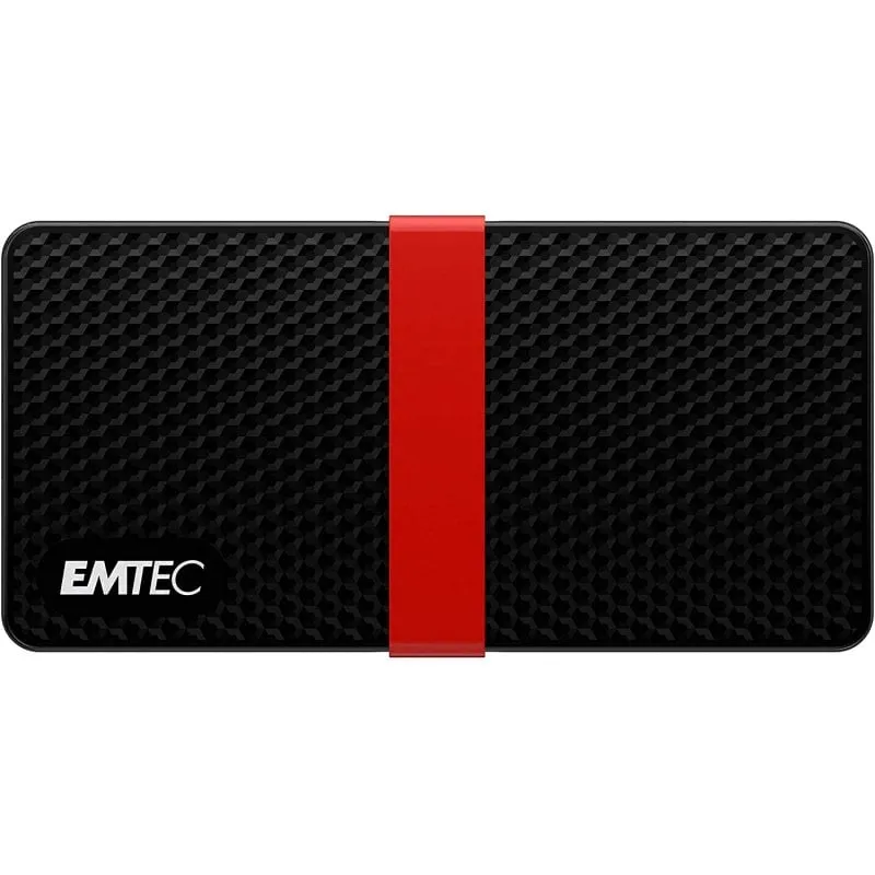 Emtec X200 512 GB Nero, Rosso - immagine 1