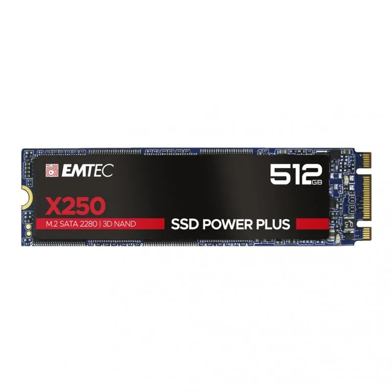 Emtec X250 M.2 512 GB Serial ATA III 3D NAND - immagine 1