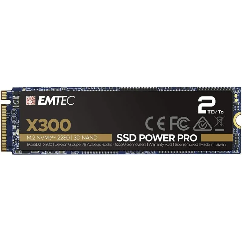 Emtec Power Pro X300 SSD 2TB M.2 2280 NVMe - immagine 1