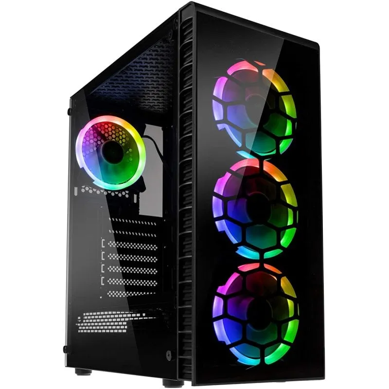 Osservatorio Kolink Lite Vetro temperato USB 3.0 Nero - immagine 1