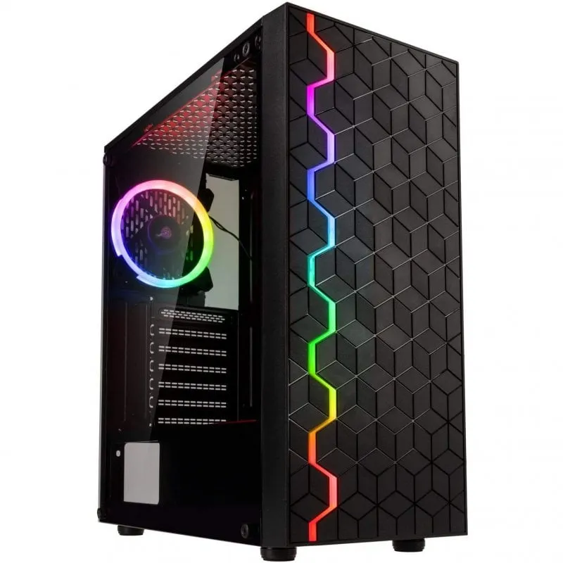 Kolink Inspire K8 vetro temperato nero - immagine 1