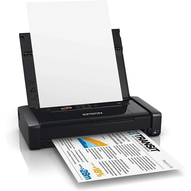 Stampante Wi-Fi a colori portatile Epson WorkForce WF-100W - immagine 1