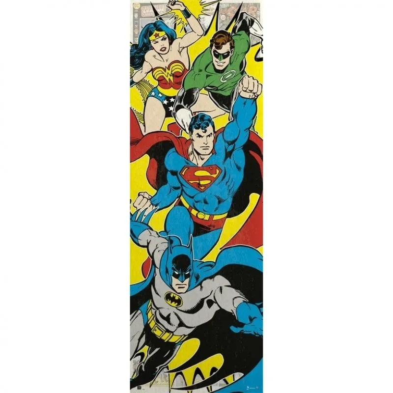 Poster per porta Erik DC Comics Justice League 158x53 cm - immagine 1