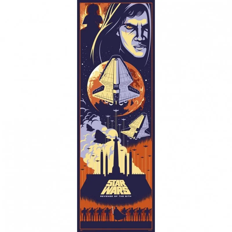 Erik Poster per porta Star Wars Episodio III 158x53 cm - immagine 1