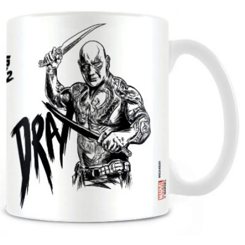 Tazza in ceramica piramidale Marvel Guardiani della Galassia Vol. 2 Drax - immagine 1